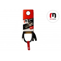 Reds Music  AU36100BX Kabel Audio - Jack stereo mini 3.5 / 2 x XLR F długość 10.0 m